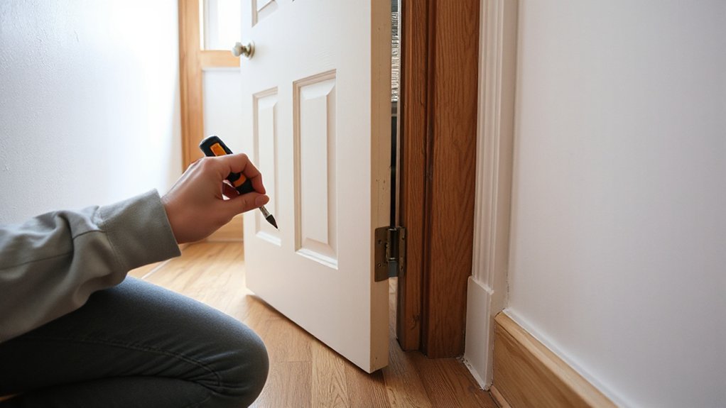 adjust door for even clearance