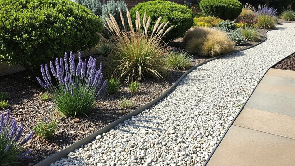 durable edging for gravel