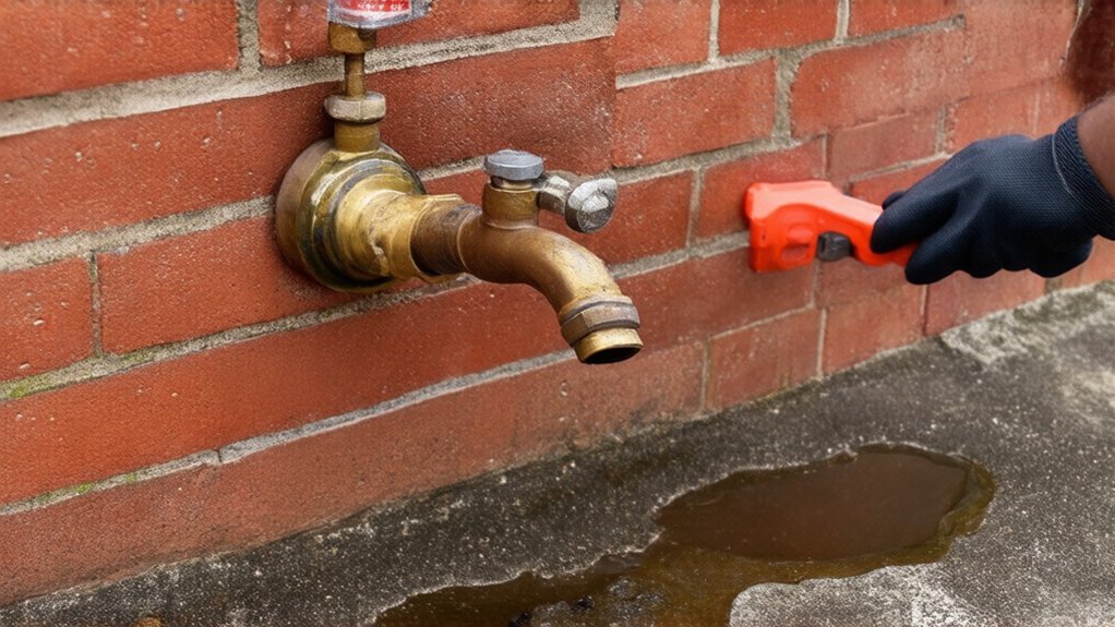 fix outdoor tap leak