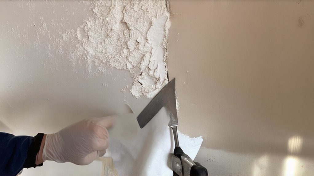 fixing cracked wall plaster