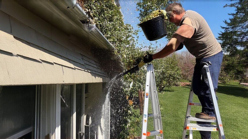 gutter maintenance prevents leaks
