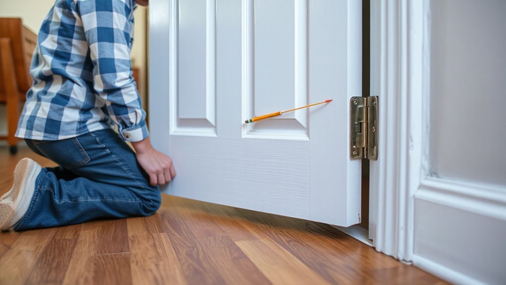 identify door binding points