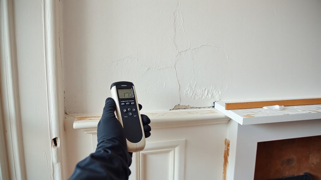 inspect plaster before painting