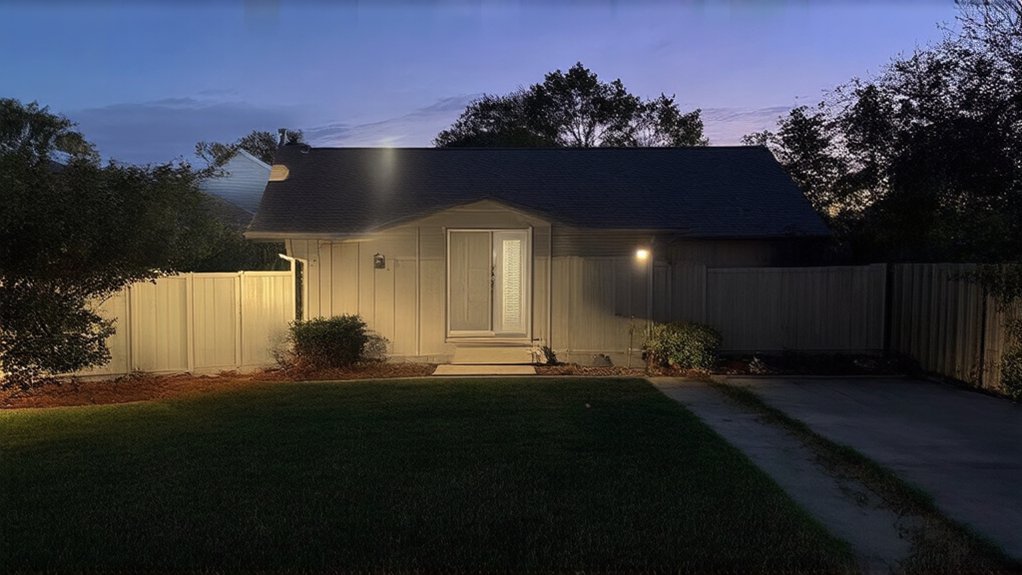 optimal garden lighting placement