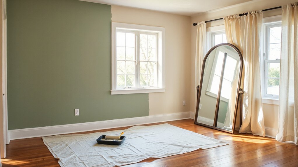 paint color and accent techniques