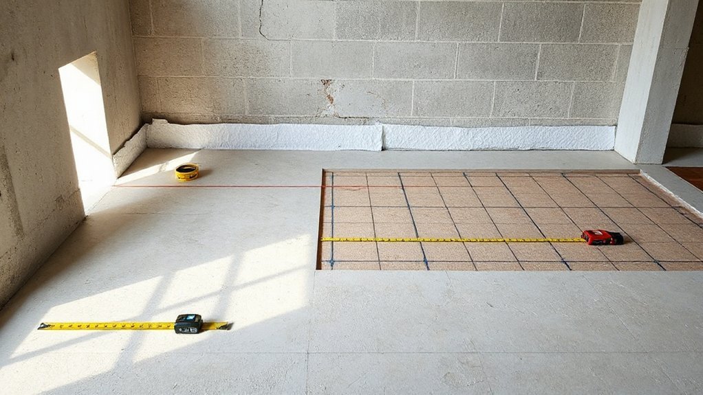 plan floor build up details