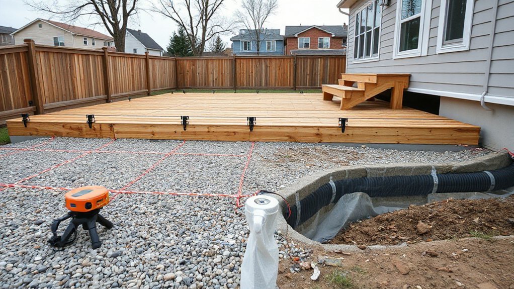plan measure drain align