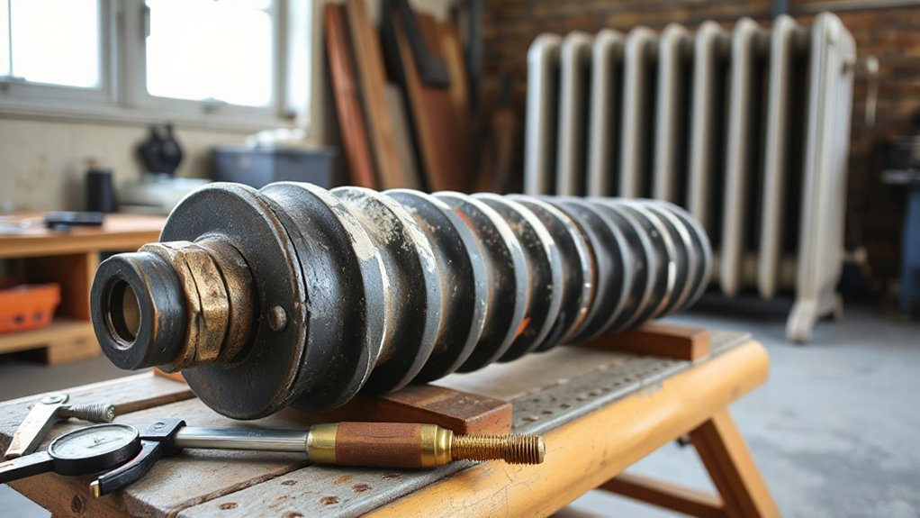 radiator inspection and documentation