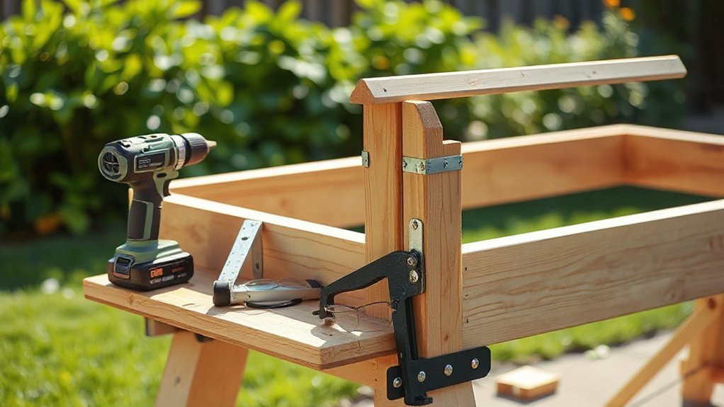 safe precise raised bed construction