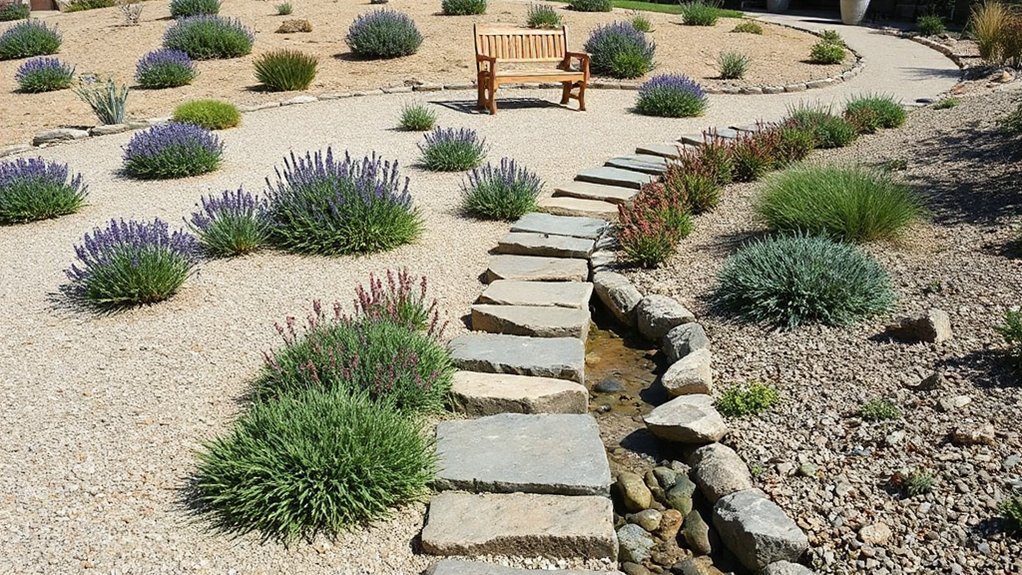 site planning for gravel gardens