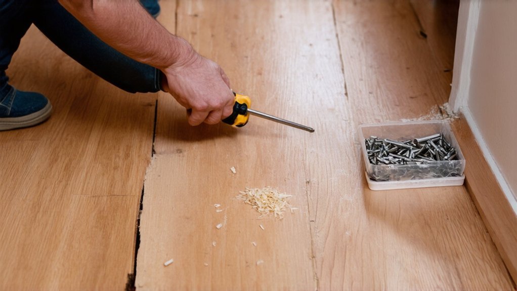 squeaky floorboard repair tips