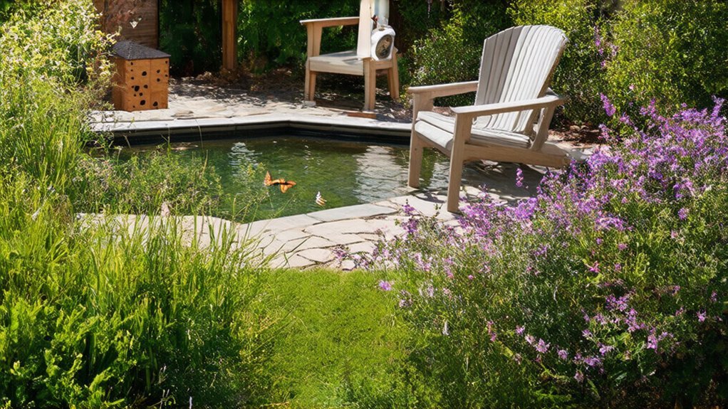 stylish wildlife friendly garden